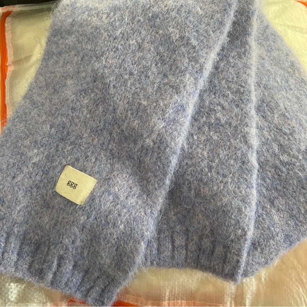 Women’s scarf beautiful violet color